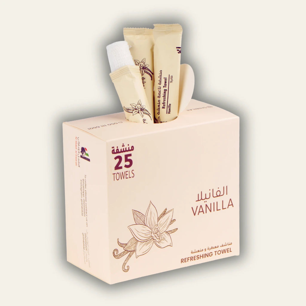 Vanilla Towels (Large) – Premium Wet Cotton