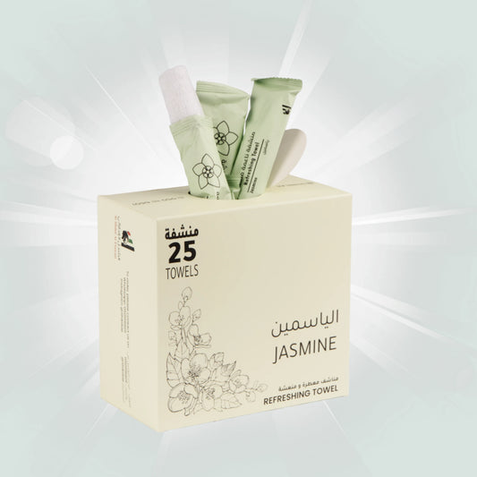 منشفة مبللة - علبة الياسمين 22 × 22