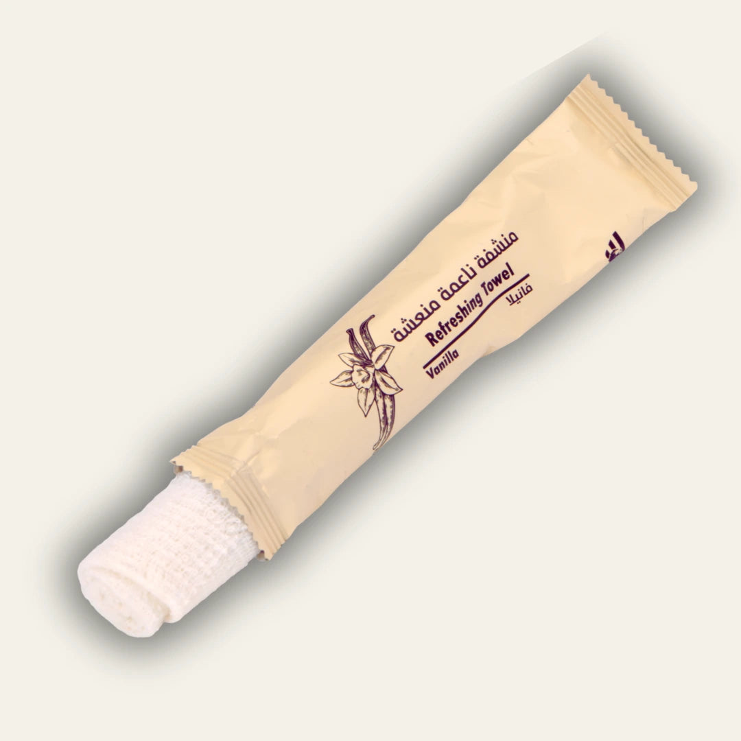 مناشف الفانيلا(كبيرة) – قطن مبلل فاخر