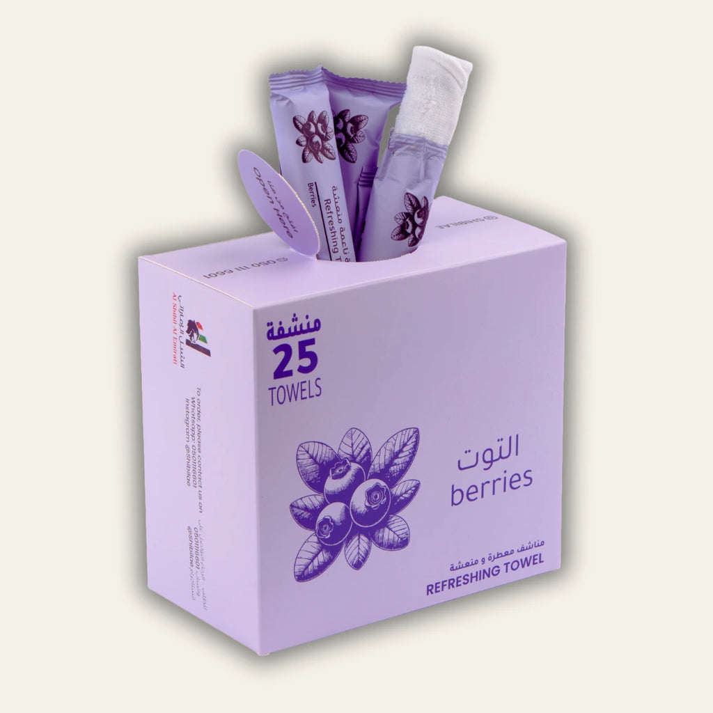 Berries Towels (Large) – Premium Wet Cotton