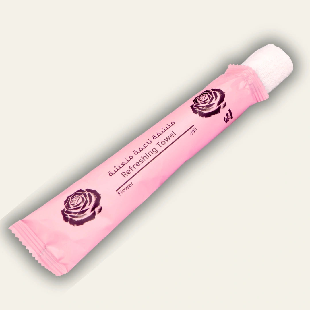 مناشف الورد(كبيرة) – قطن مبلل فاخر