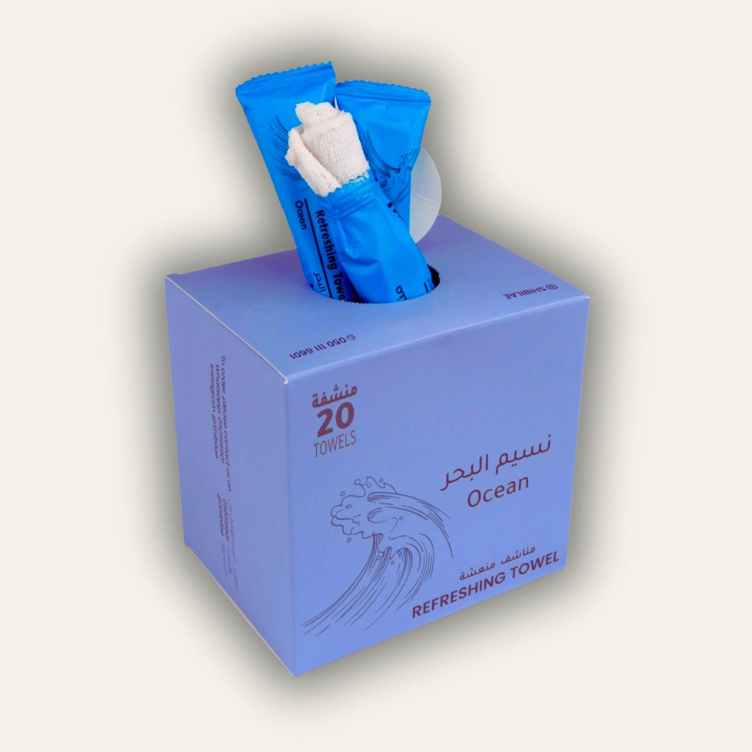 مناشف نسيم البحر(صغيرة) – قطن مبلل فاخر