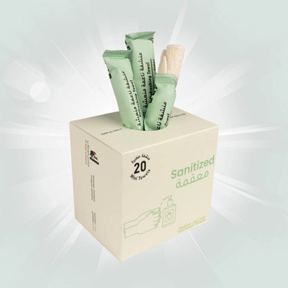مناشف قطنية مبللة معقمة – علبة صغيرة My Store