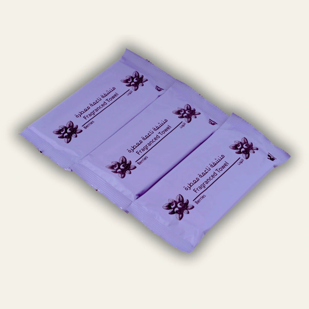 Berries Towels (Folded ) – Premium Wet Cotton