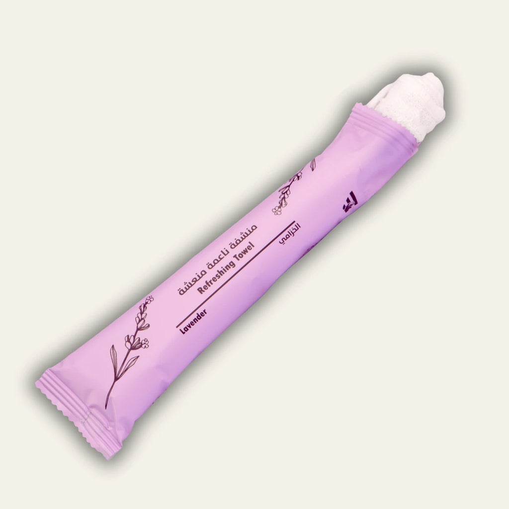 مناشف اللافندر(كبيرة) – قطن مبلل فاخر