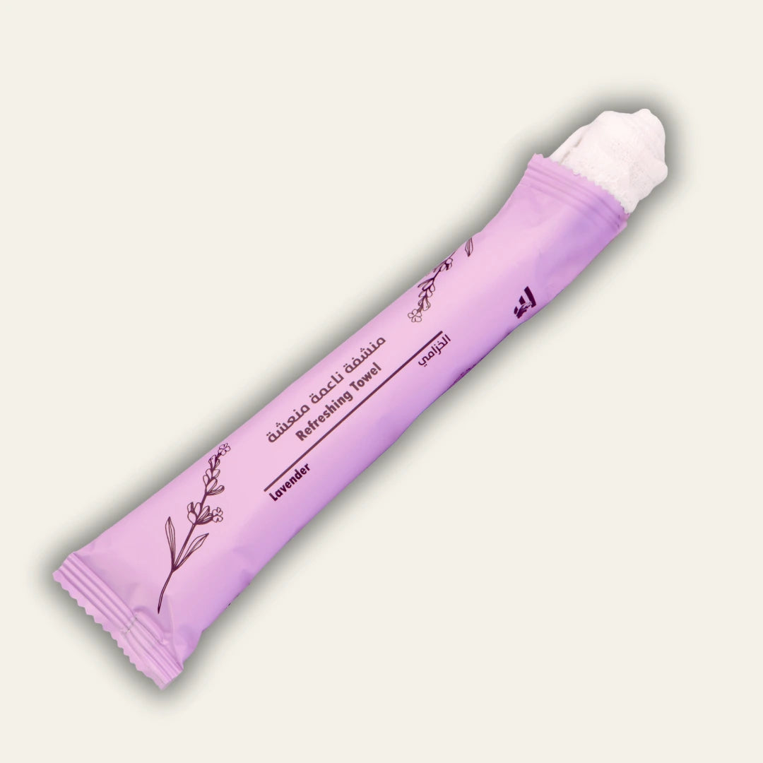 مناشف اللافندر(كبيرة) – قطن مبلل فاخر