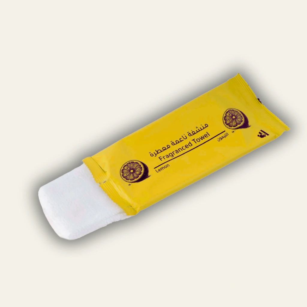 Lemon Towels (Folded ) – Premium Wet Cotton