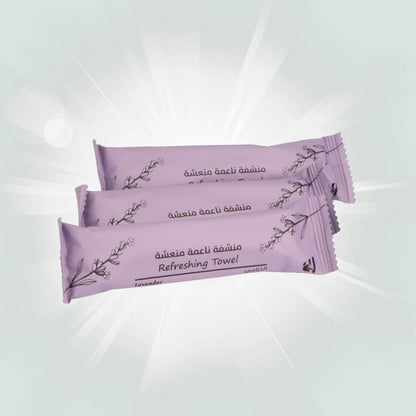 مناشف قطنية مبللة برائحة الافندر – علبة صغيرة My Store