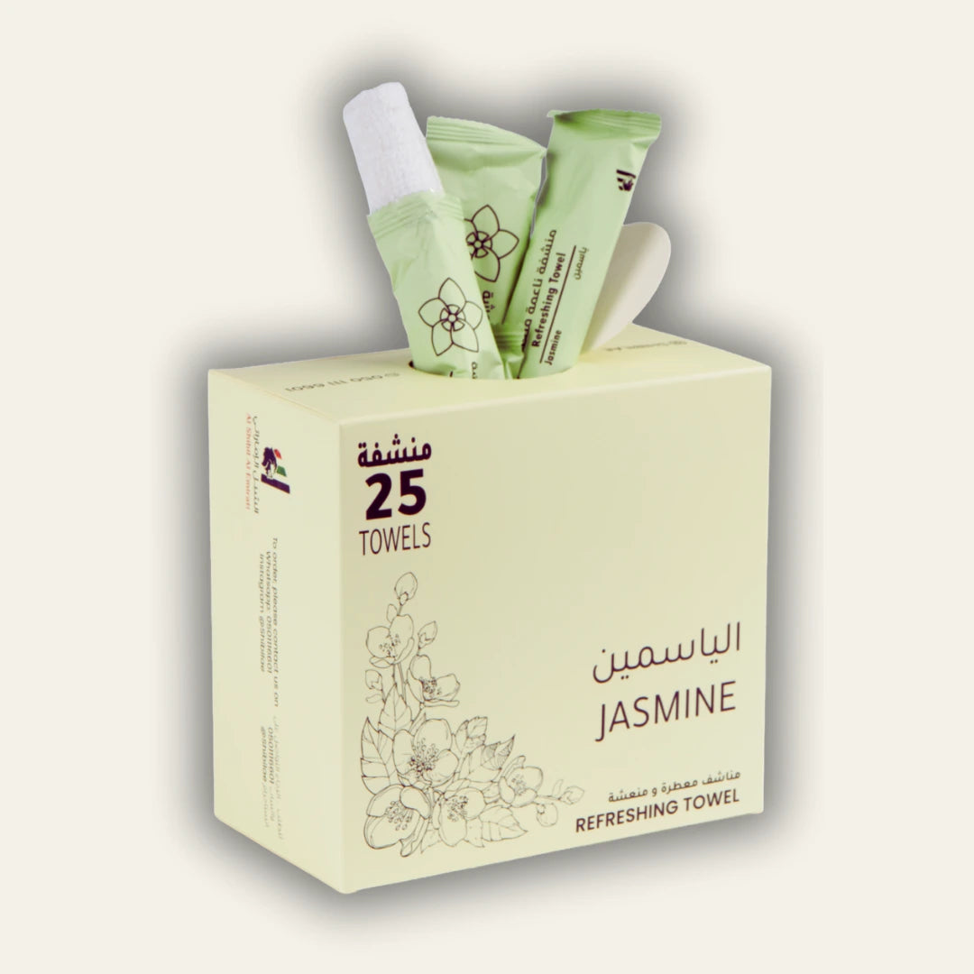 مناشف الياسمين(كبيرة) – قطن مبلل فاخر
