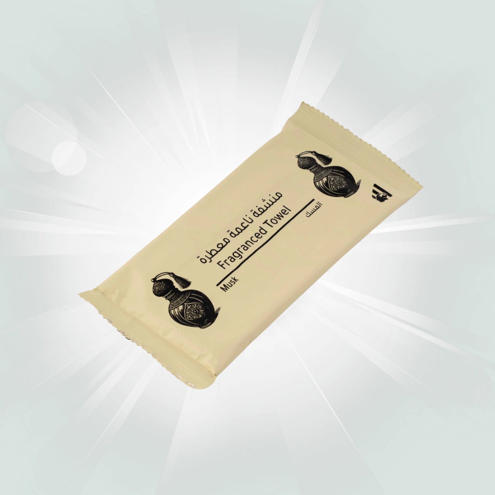 مناشف قطنية مبللة مطوية برائحة المسك My Store