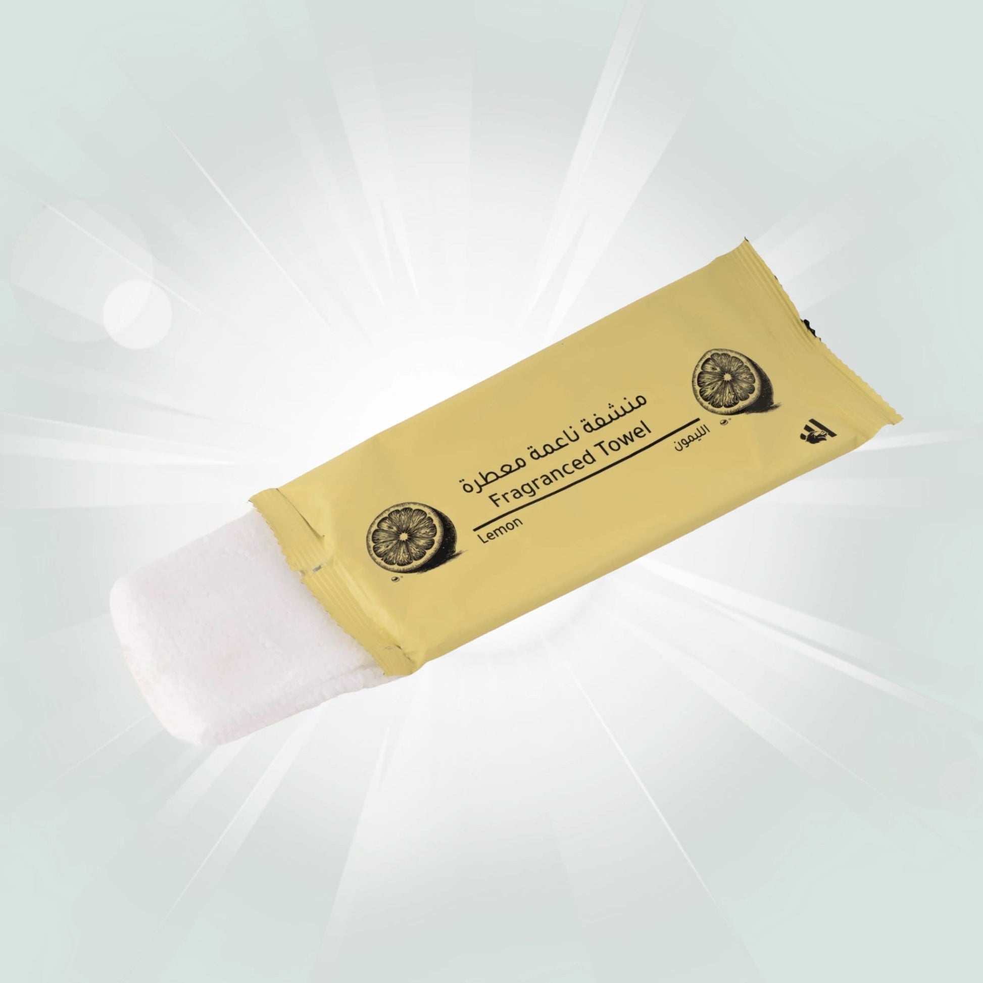 مناشف قطنية مبللة مطوية برائحة الليمون My Store